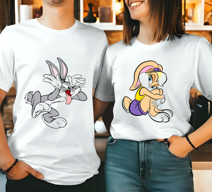 Set Tricouri de cuplu Bugs Bunny&Lola - imagine 1