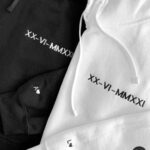 Set Hanorace de Cuplu Personalizate