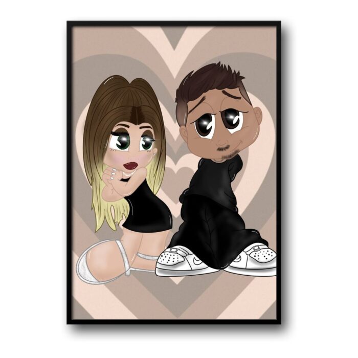 Cartoon Cuplu Pink 4.0 - imagine 1