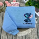 Set Hanorace de COPII Stitch&Angela - imagine 2