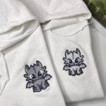 Set Hanorace de cuplu cu Dragoni