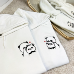 Set Hanorace de cuplu Panda Love 2