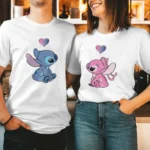 Set Tricouri de cuplu STITCH