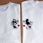 Set Tricouri de cuplu Mickey Mouse