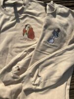 Set Hanorace de cuplu Doamna si Vagabontul