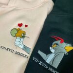 Set Hanorace de cuplu  Tom and Jerry