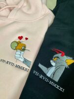 Set Hanorace de cuplu  Tom and Jerry