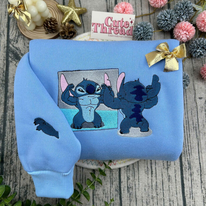 Set Hanorace de COPII Stitch&Angela 3.0 - imagine 3