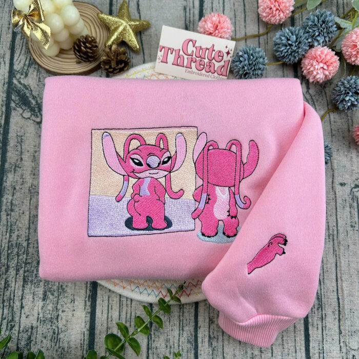Set Hanorace de COPII Stitch&Angela 3.0 - imagine 2