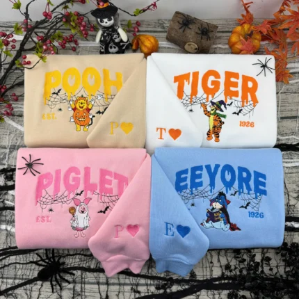 Set Hanorace de cuplu POOH&EEYORE